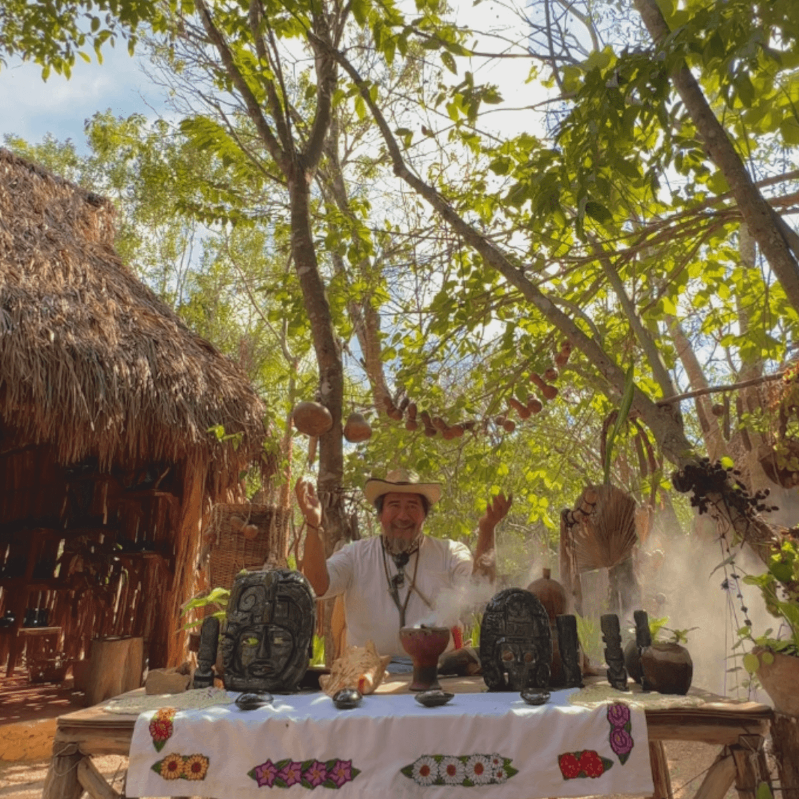 Rituales con historia maya de la vida