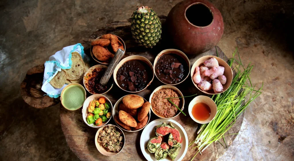 Ingrediente tradicionales de la cocina maya
