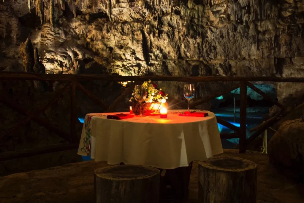 Cena romántica aniversario