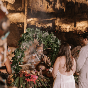 Pedida de mano, fotos, cena, ceremonia y danza maya.