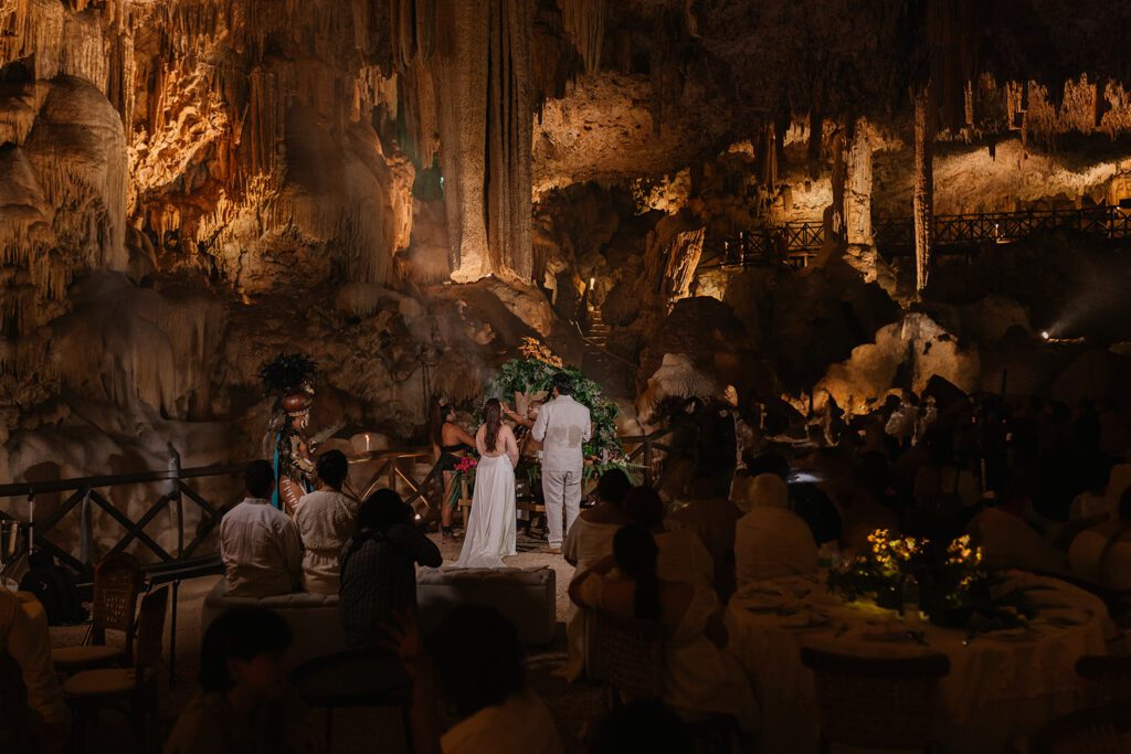 boda maya en Cenote en Valladolid